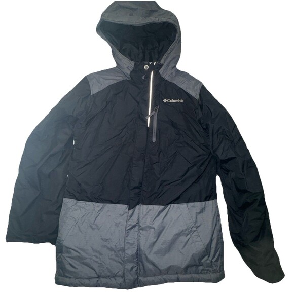 Columbia Kids' Boys Lightning Lift Jacket Medium Black/Graphite Boys M(10/12) - Picture 1 of 9